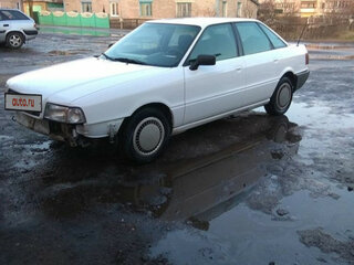 1990 Audi 80 IV (B3), белый, 99000 рублей, вид 2
