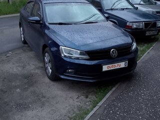 2015 Volkswagen Jetta VI Рестайлинг, синий, 1240000 рублей, вид 1