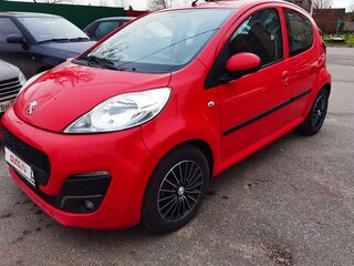 2012 Peugeot 107 I Рестайлинг 2, красный, 420000 рублей, вид 2