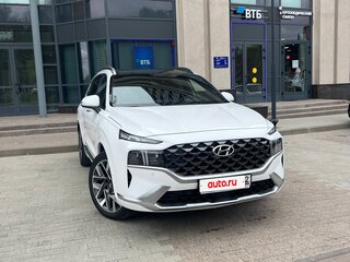 2020 Hyundai Santa Fe IV Рестайлинг, белый, 3900000 рублей, вид 2