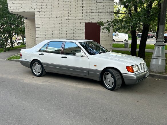 1995 Mercedes-Benz S-Класс 600 Long III (W140) Рестайлинг, белый, 5500000 рублей - вид 7