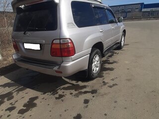 2001 Toyota Land Cruiser 100 Series, серебристый, 1850000 рублей, вид 2