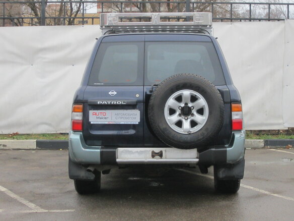 1998 Nissan Patrol V (Y61), синий - вид 7