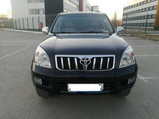2006 Toyota Land Cruiser Prado 120 Series, чёрный, 1950000 рублей, вид 2