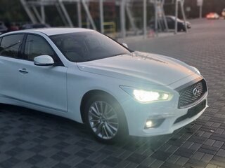 2017 Infiniti Q50 I Рестайлинг, белый, 2200000 рублей, вид 3