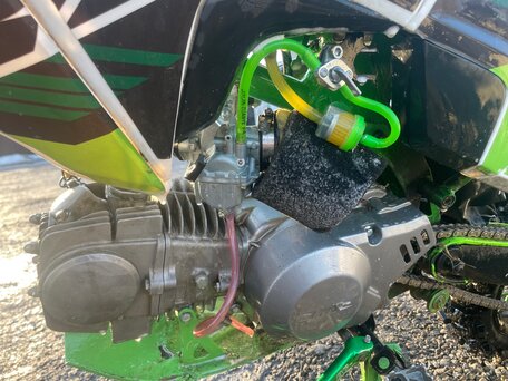 2024 BSE MX 125, зелёный, 55000 рублей, вид 5