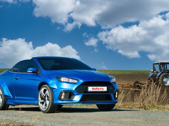 2007 Ford Focus II, голубой - вид 10