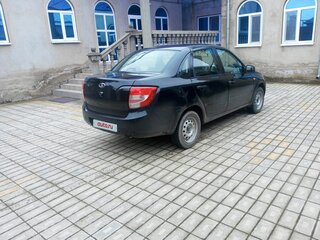 2014 Lada (ВАЗ) Granta I, чёрный, 400000 рублей, вид 4