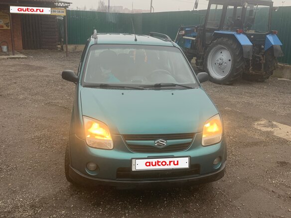 2004 Suzuki Ignis I (HT), зелёный, 300000 рублей