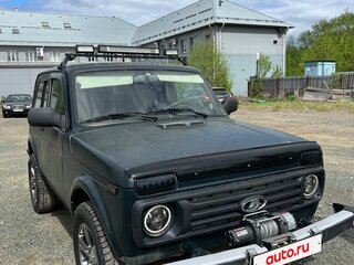 2015 Lada (ВАЗ) 2121 (4x4) I Рестайлинг, зелёный, 650000 рублей, вид 2