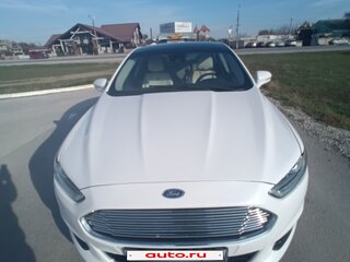 2014 Ford Fusion (North America) II, белый, 1100000 рублей, вид 2