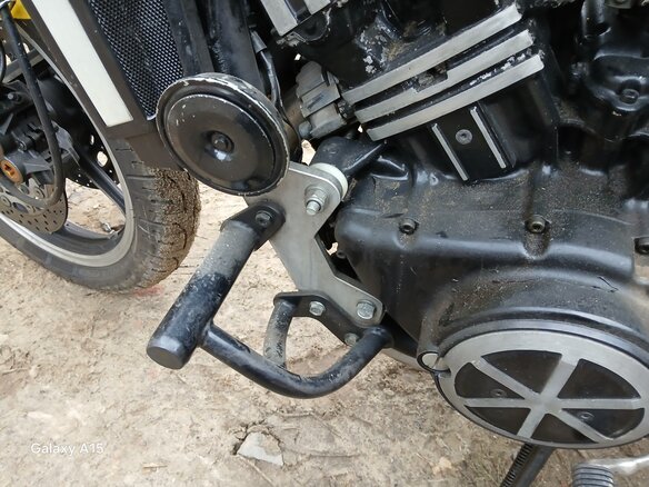1988 Yamaha V-Max 1200, золотистый, 530000 рублей - вид 7
