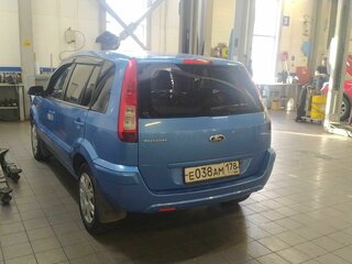 2010 Ford Fusion I Рестайлинг, синий, 460000 рублей, вид 4