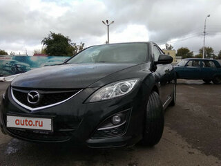 2011 Mazda 6 II (GH) Рестайлинг, чёрный, 1200000 рублей, вид 3