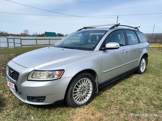 2008 Volvo V50 I Рестайлинг, серебристый, 975000 рублей, вид 1