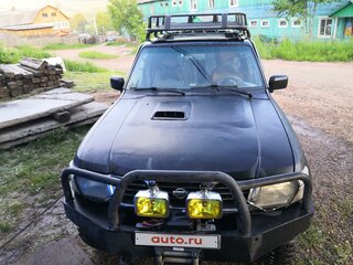 2002 Nissan Patrol V (Y61), чёрный, 2000000 рублей, вид 1