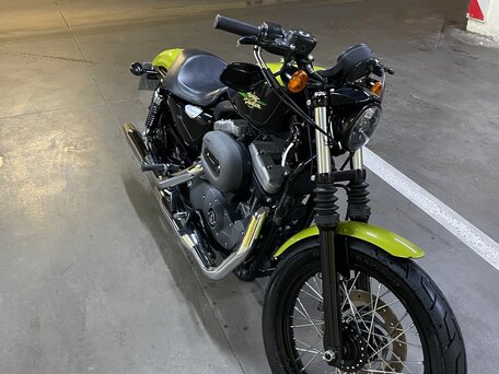 2011 Harley-Davidson Sportster 1200, чёрный, 750000 рублей, вид 2