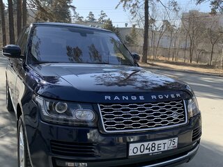 2015 Land Rover Range Rover IV, синий, 4850000 рублей, вид 4