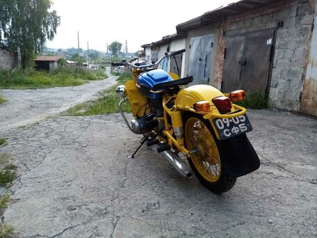1972 Урал M-66, жёлтый, 350000 рублей, вид 2