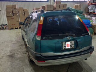 1996 Toyota Sprinter Carib III, зелёный, 370000 рублей, вид 3