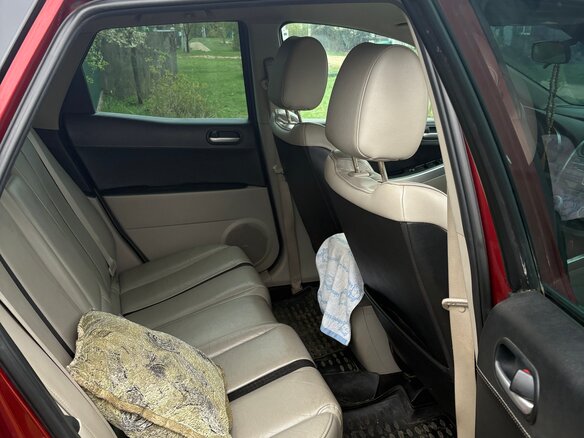 2007 Mazda CX-7 I, красный, 850000 рублей - вид 9