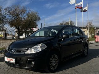 2010 Nissan Tiida Latio I, чёрный, 1250000 рублей, вид 1