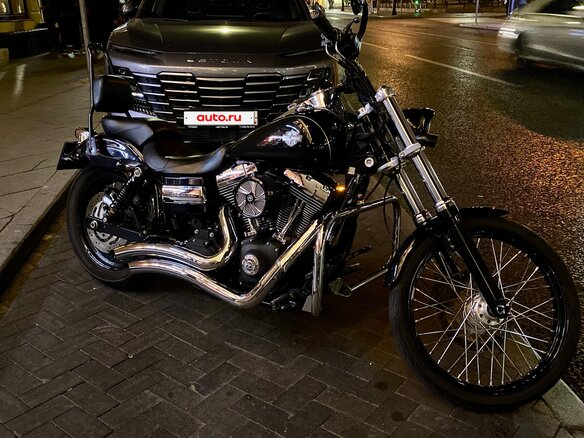 2011 Harley-Davidson Dyna Wide Glide, чёрный, 960000 рублей - вид 15