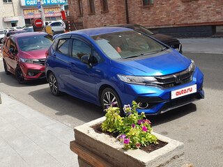2017 Honda Fit III Рестайлинг, синий, 1150000 рублей, вид 2