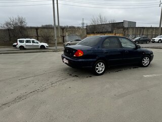 2007 Kia Spectra I Рестайлинг 2, синий, 320000 рублей, вид 4