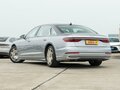 2023 Audi A8 Long 55 TFSI IV (D5) Рестайлинг, серебристый - вид 3