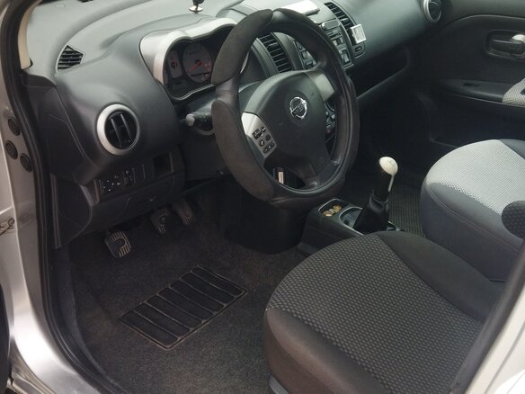 2008 Nissan Note I, серебристый, 550000 рублей - вид 8