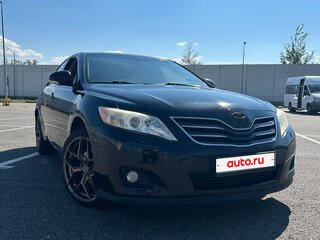2009 Toyota Camry VI (XV40) Рестайлинг, чёрный, 2350000 рублей, вид 2
