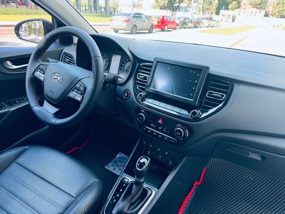2020 Hyundai Solaris II Рестайлинг, чёрный - вид 9