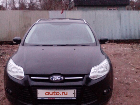 2012 Ford Focus III, чёрный, 1300000 рублей
