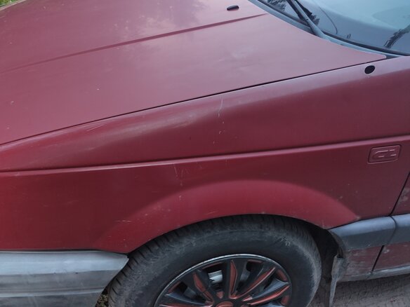 1991 Volkswagen Passat B3, пурпурный - вид 9
