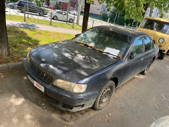 1995 Nissan Cefiro II (A32), синий, 90000 рублей
