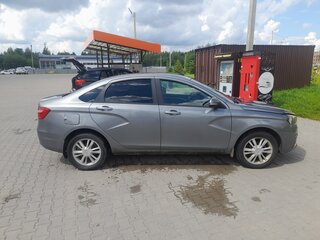 2016 Lada (ВАЗ) Vesta I, серый, 650000 рублей, вид 2