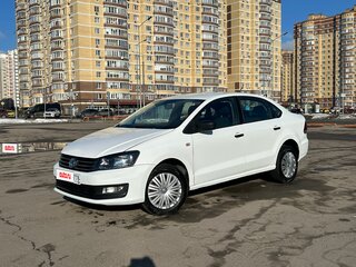 2019 Volkswagen Polo V Рестайлинг, чёрный, 660000 рублей, вид 1