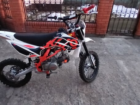 2024 Kayo Basic TT125EM, белый, 70000 рублей, вид 3