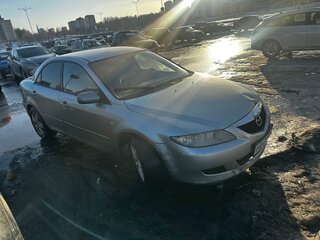 2005 Mazda 6 I (GG) Рестайлинг, серебристый, 275333 рублей, вид 2
