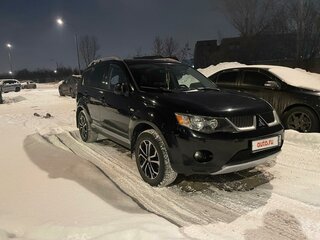 2007 Mitsubishi Outlander II, чёрный, 1000000 рублей, вид 2