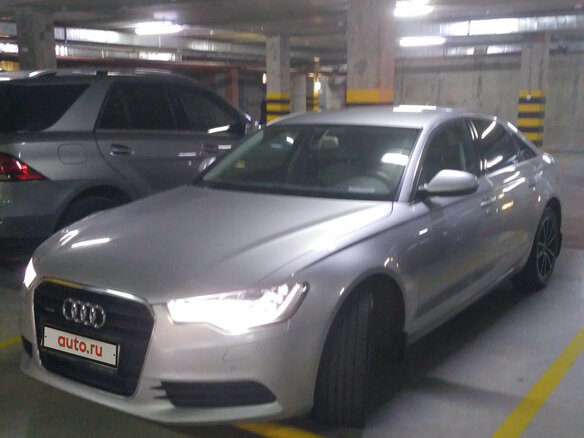 2011 Audi A6 IV (C7), серебристый - вид 1