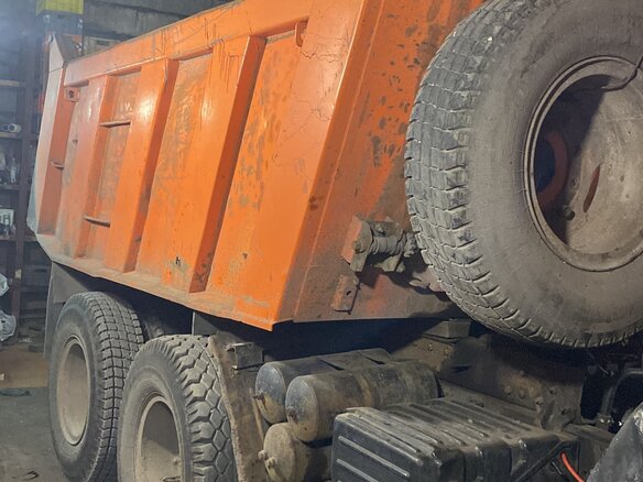 2005 КамАЗ 65115, оранжевый - вид 4
