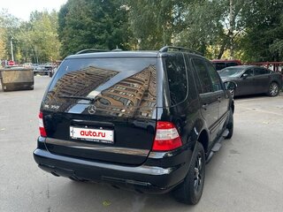 2003 Mercedes-Benz M-Класс 350 I (W163) Рестайлинг, чёрный, 1100000 рублей, вид 5
