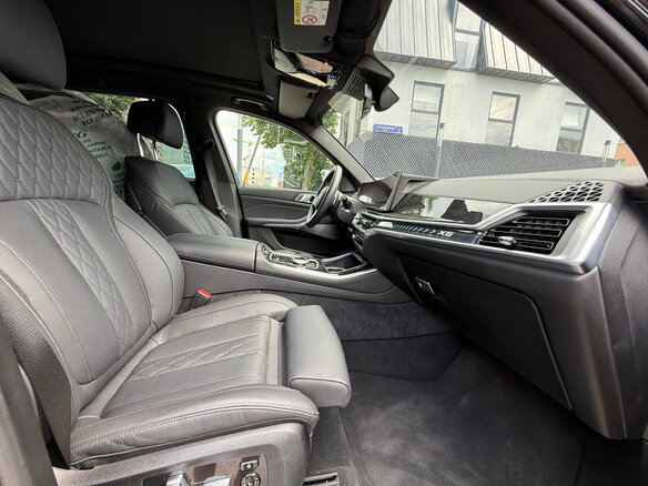2023 BMW X5 30d IV (G05/G18) Рестайлинг, синий, 10040000 рублей - вид 12