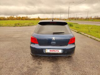 2006 Peugeot 307 I Рестайлинг, синий, 235000 рублей, вид 2