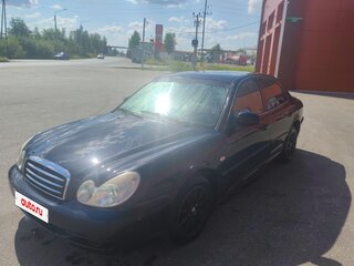 2008 Hyundai Sonata ТагАЗ IV (EF) Рестайлинг, чёрный, 335000 рублей, вид 2
