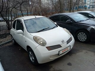 2003 Nissan March III (K12), белый, 160000 рублей, вид 3
