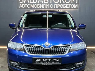 2018 Skoda Rapid I Рестайлинг, синий, 1245000 рублей, вид 2