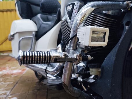 2012 Victory Cross Country, белый, 850000 рублей, вид 5